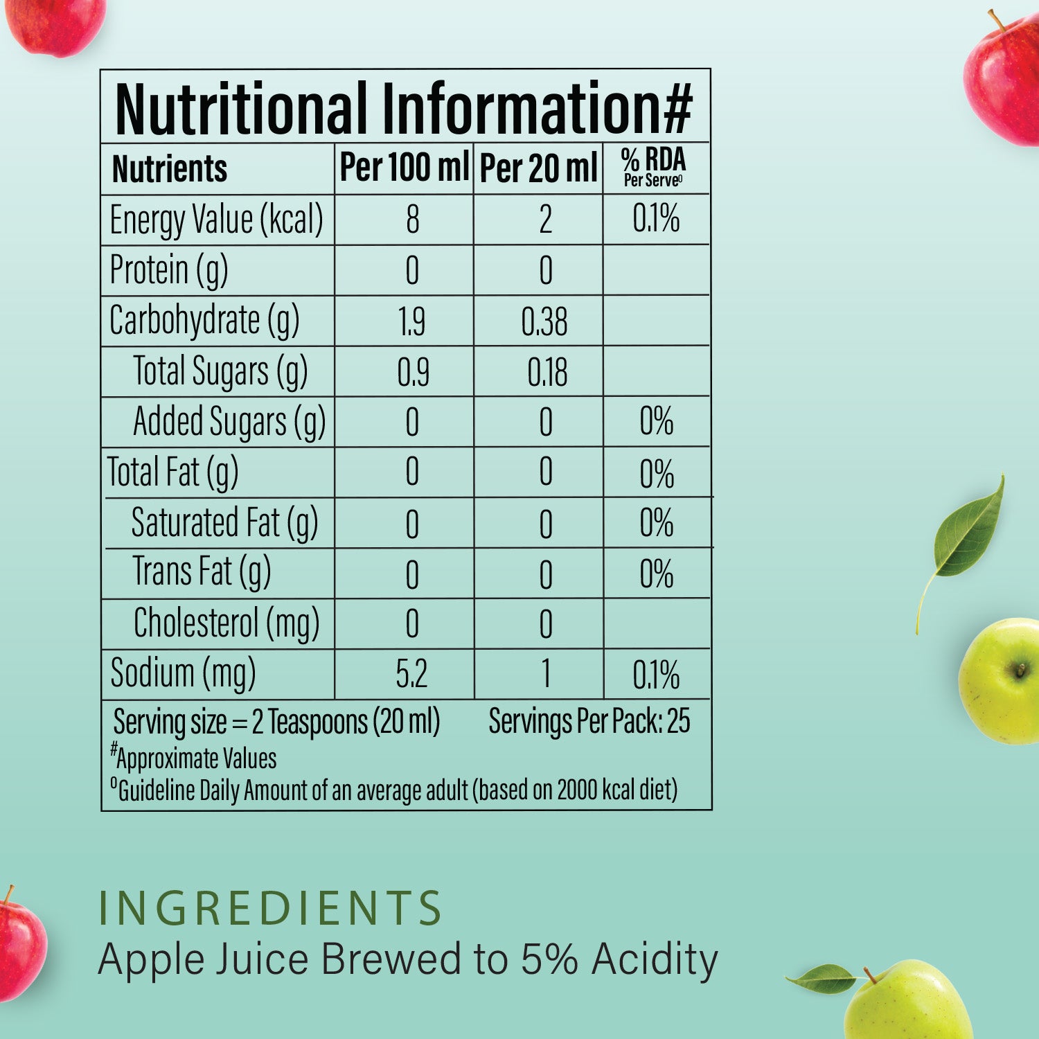 Apple Cider Vinegar, 500ml