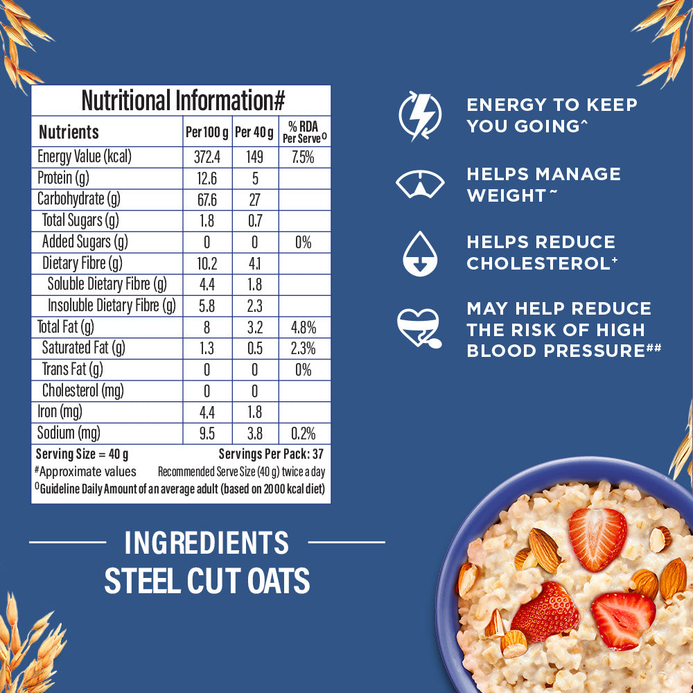 Steel Cut Oats - Old Fashioned