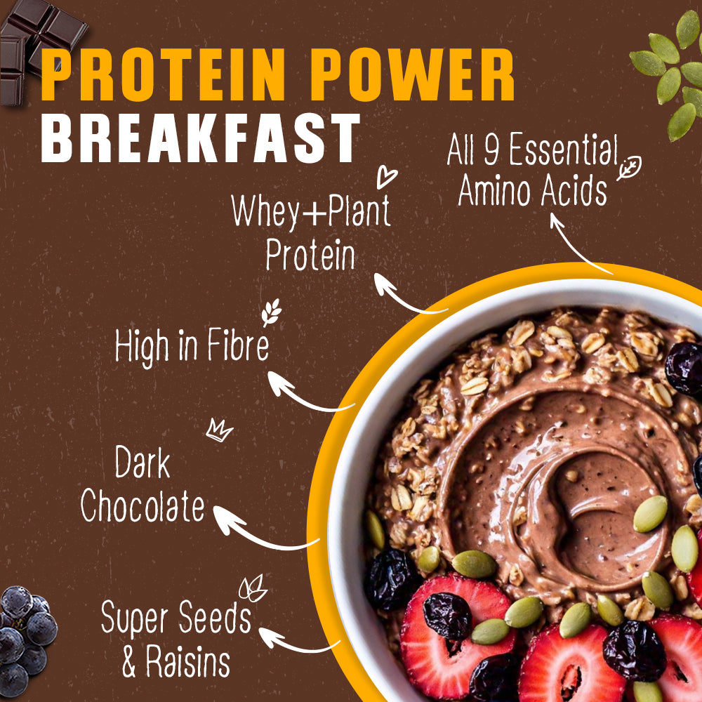 High Protein Oats 750g Pouch- 25g Protein