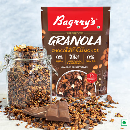 Granola - Belgian Dark Chocolate &amp; Almonds, 400g