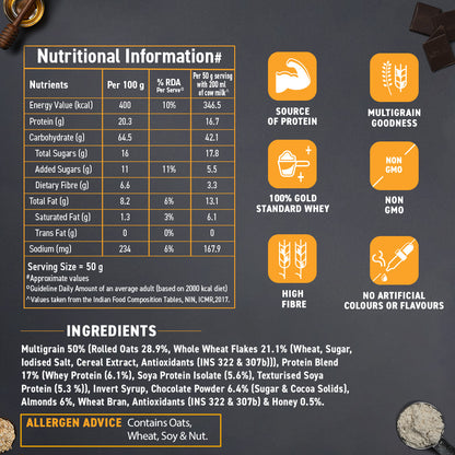 Whey Protein Muesli - Chocolate, Almonds