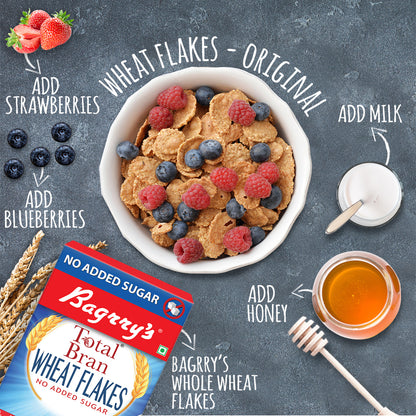 Total Bran Wheat Flakes - No Added Sugar