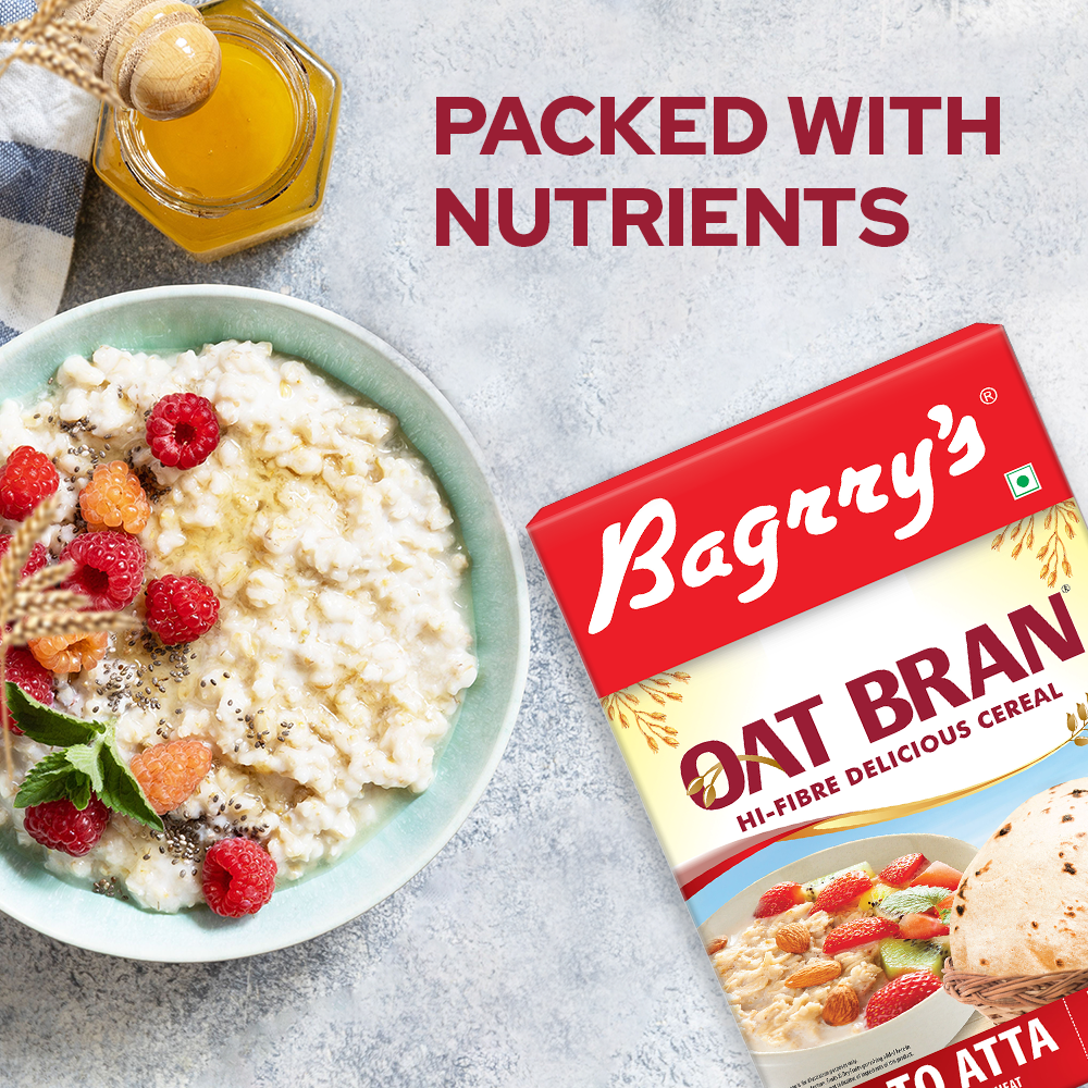 Oat Bran - High Fibre, Helps Manage Weight