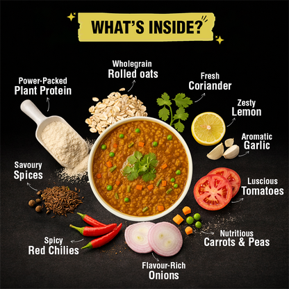 High Protein Oats - Tangy Masala 400g Pouch