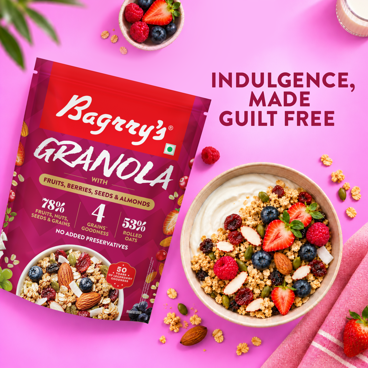 Exotic Fruits Granola - 13 Superfoods, 400g