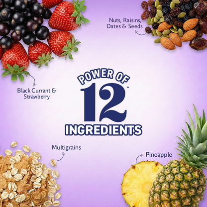 Fruit &amp; Fibre Muesli Mixed Fruit with Almonds &amp; Raisins