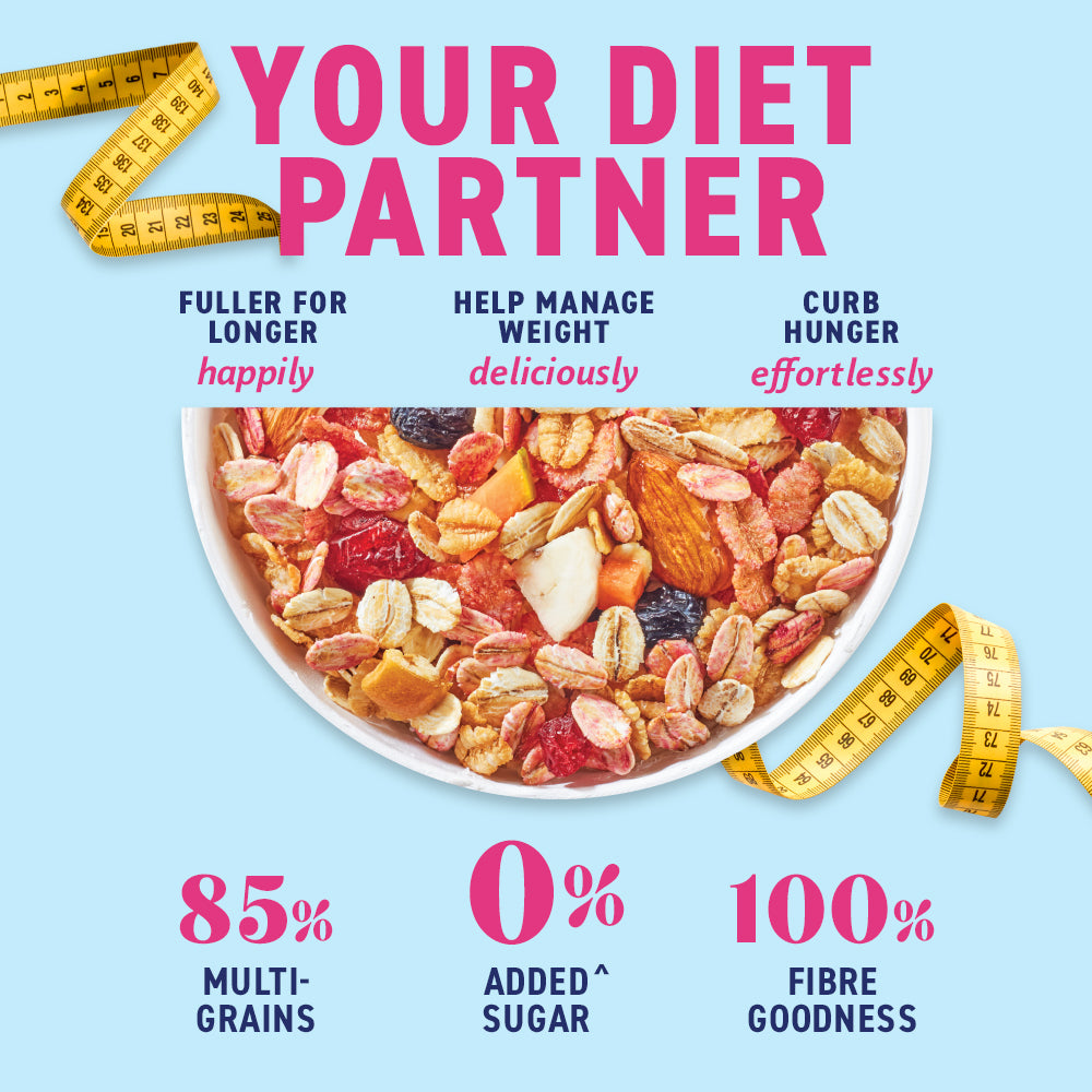 No Added Sugar Muesli- Fruits, Nuts &amp; Seeds
