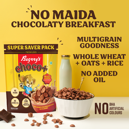 Choco+ with 3 Great Grains (Oats, Whole Wheat, Rice)