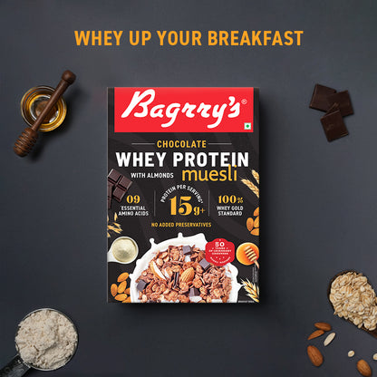 Whey Protein Muesli - Chocolate, Almonds