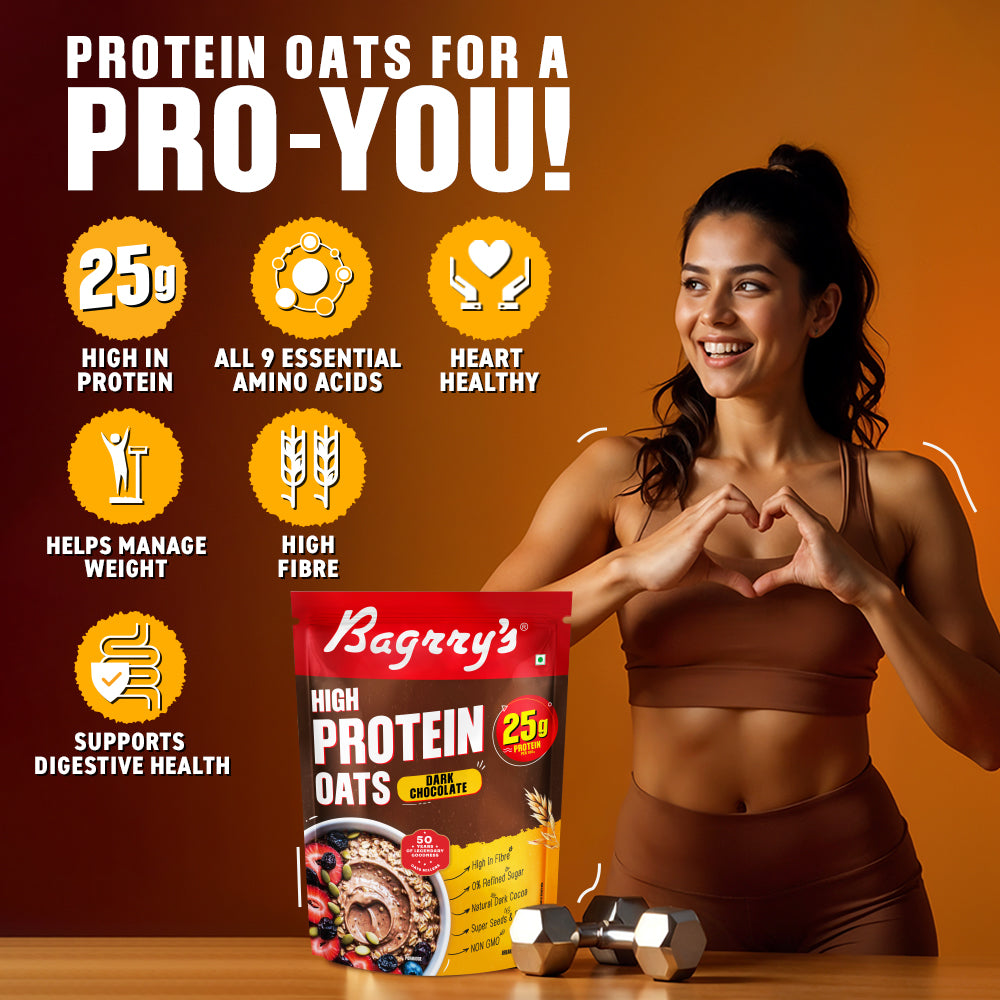 High Protein Oats- 25g Protein