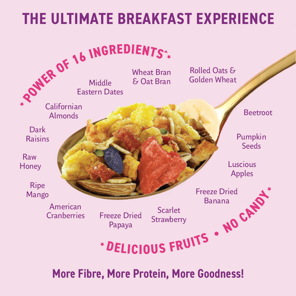 Crunchy Muesli Fruit &amp; Nut with Cranberries