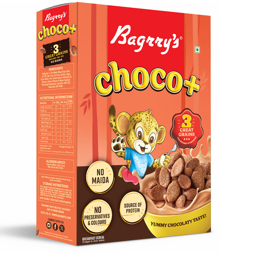 Choco+ with 3 Great Grains (Oats, Whole Wheat, Rice)