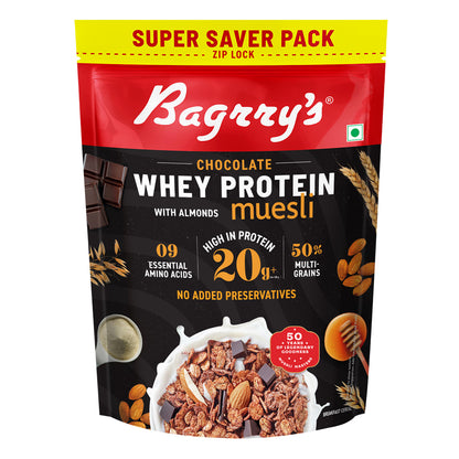 Whey Protein Muesli - Chocolate, Almonds