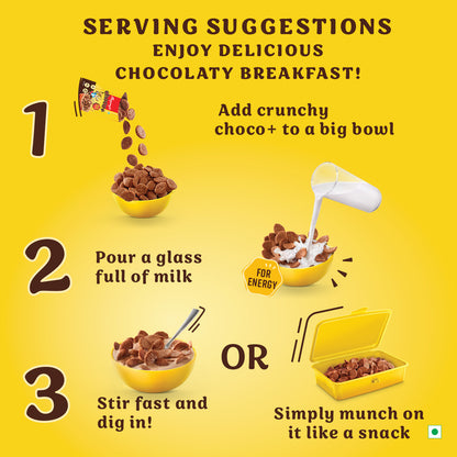 Choco+ with 3 Great Grains (Oats, Whole Wheat, Rice)