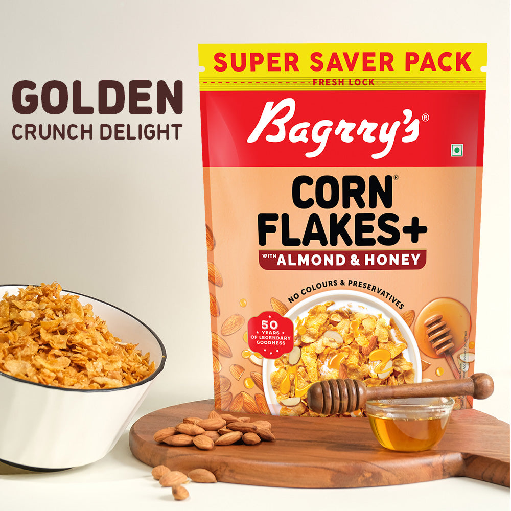 Corn Flakes Plus - Almond &amp; Honey