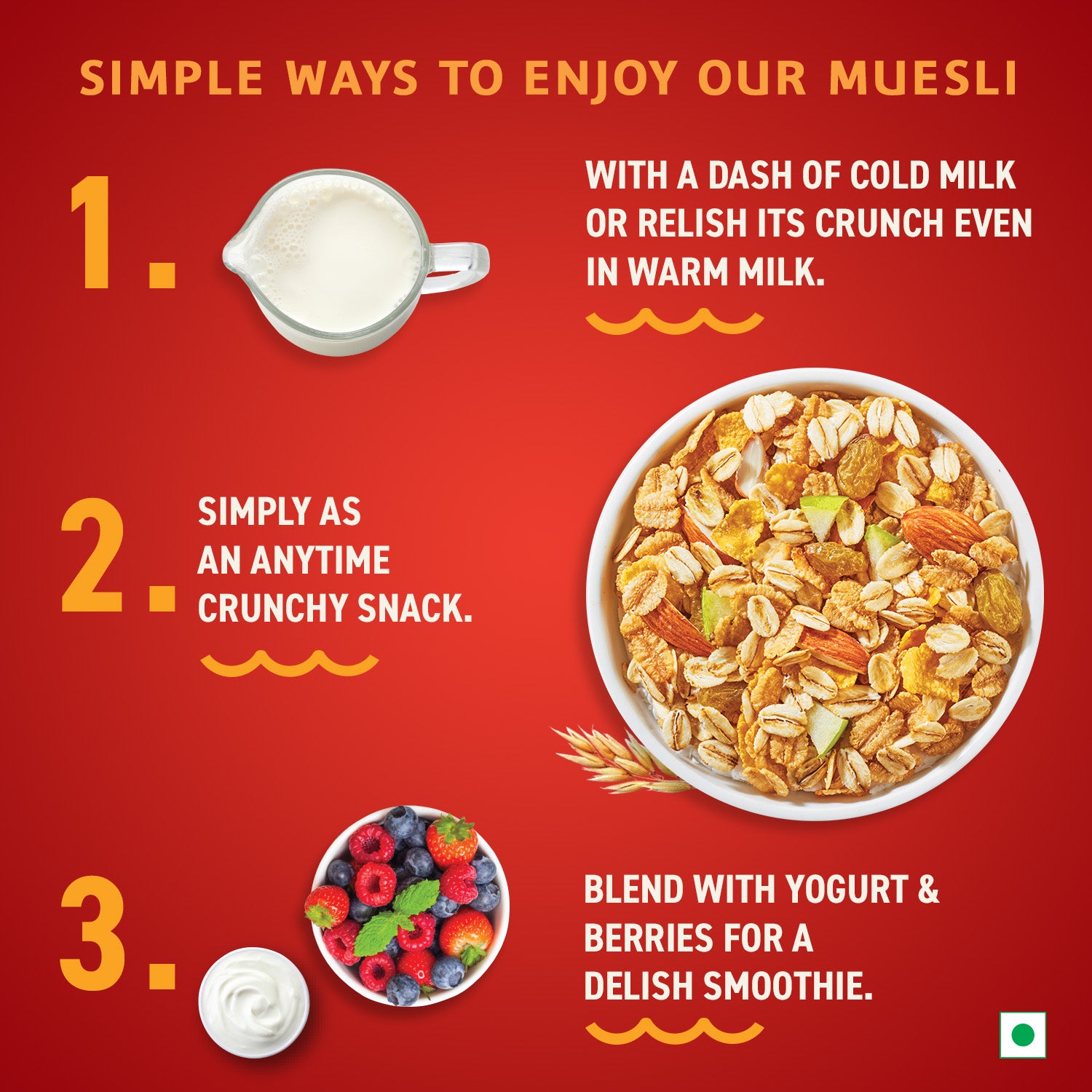 Crunchy Muesli - Almonds, Raisins &amp; Honey