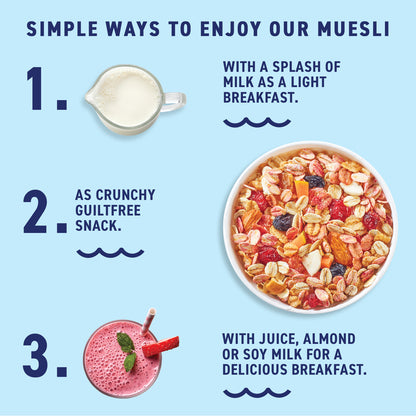 No Added Sugar Muesli- Fruits, Nuts &amp; Seeds