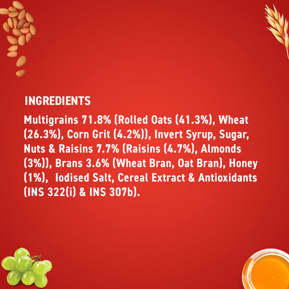 Crunchy Muesli - Almonds, Raisins &amp; Honey