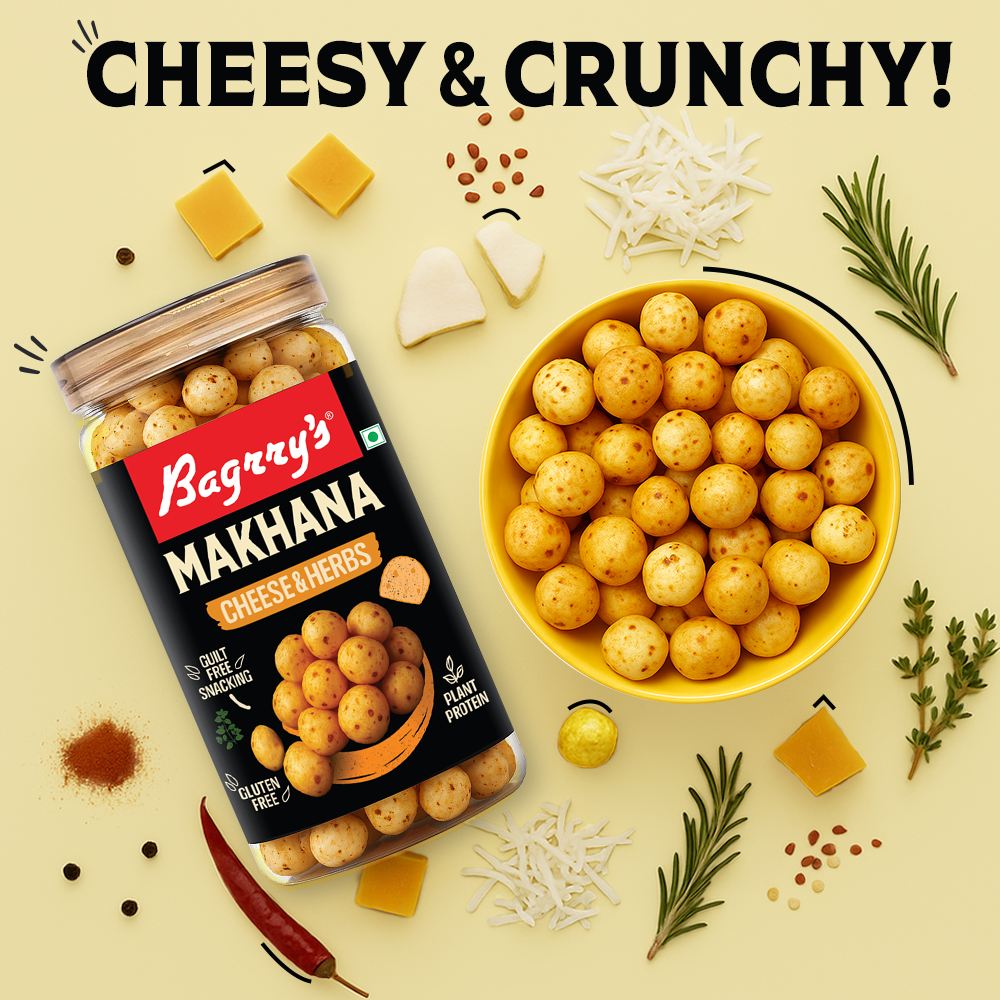 Makhana - Cheese &amp; Herbs 70g