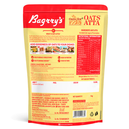 OATS ATTA 1KG POUCH