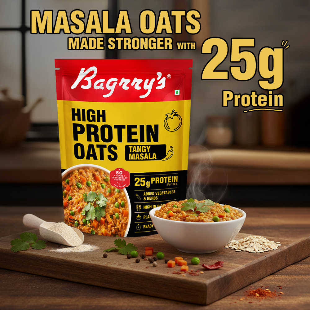 High Protein Oats - Tangy Masala 400g Pouch