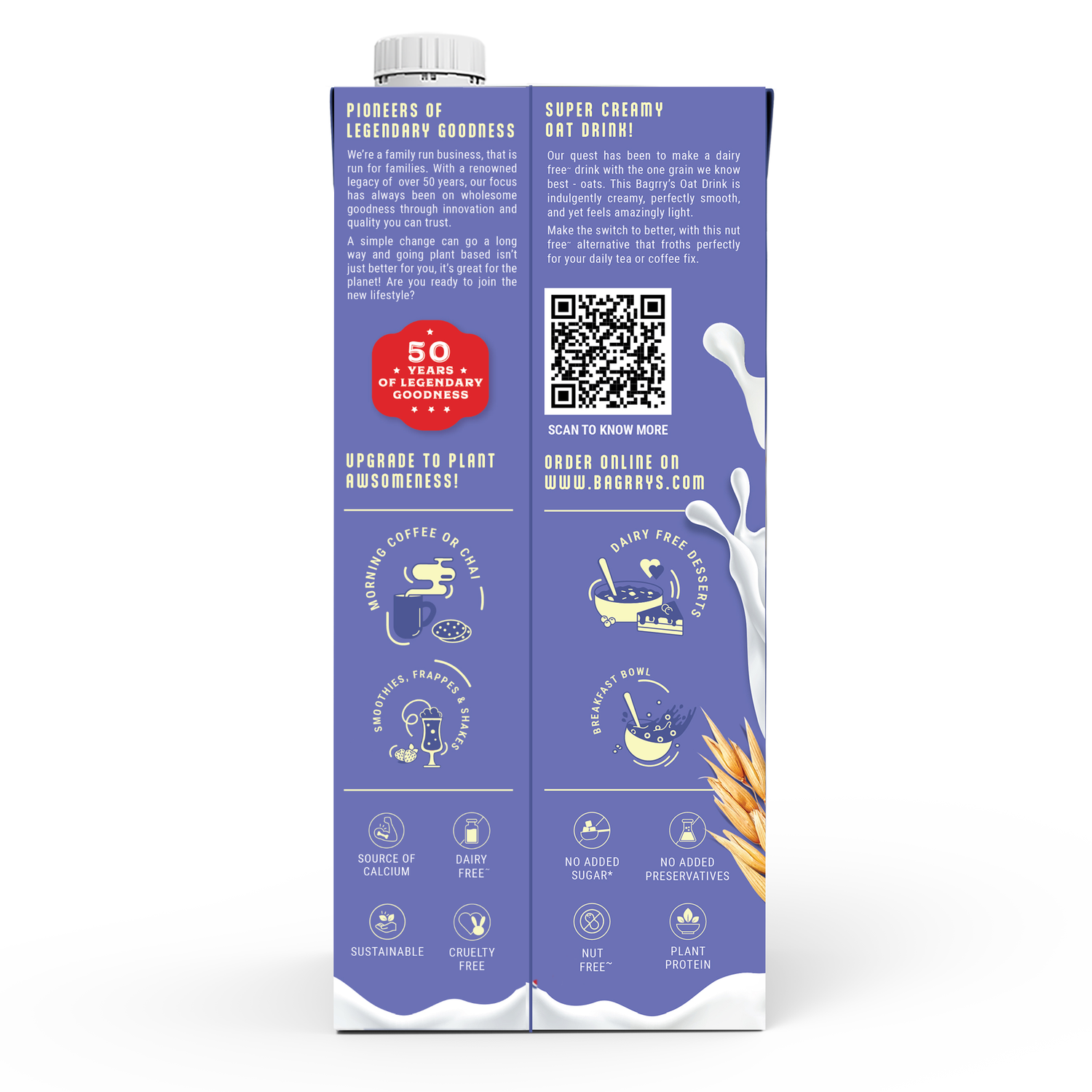 Oat Drink 1 L - Plant Based