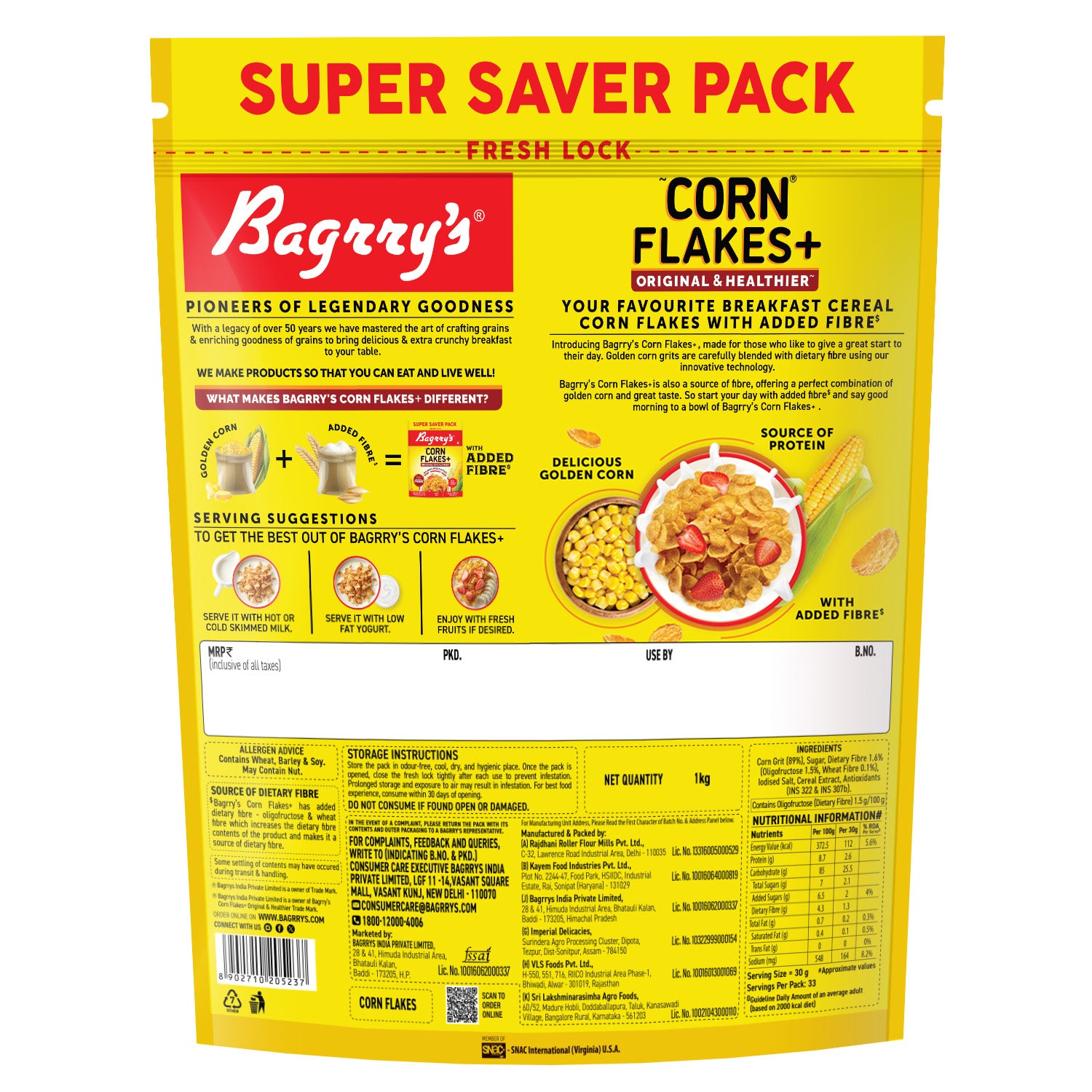 Corn Flakes Plus Original &amp; Healthier