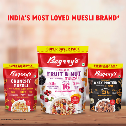 Crunchy Muesli Fruit &amp; Nut with Cranberries