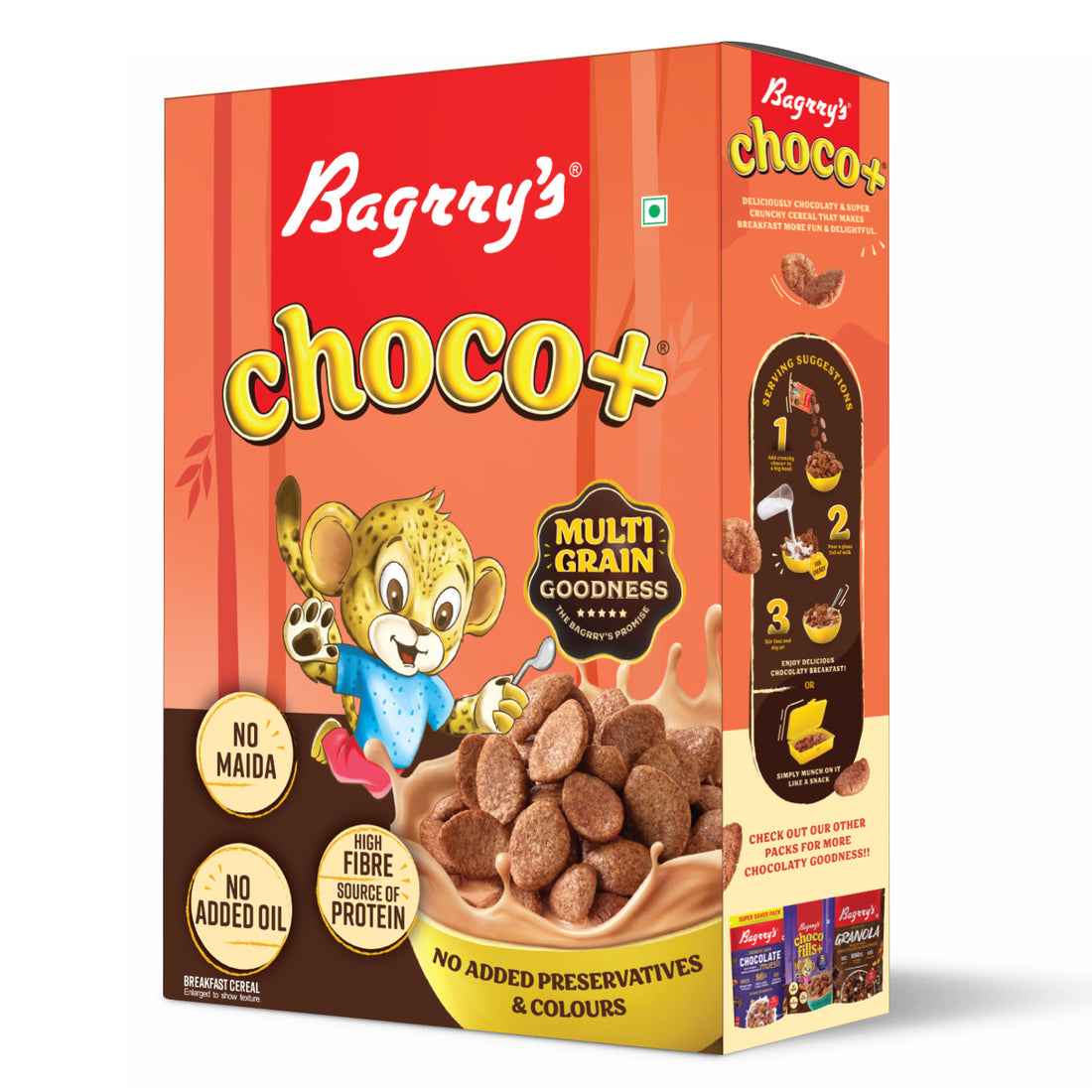 Choco+ with 3 Great Grains (Oats, Whole Wheat, Rice)