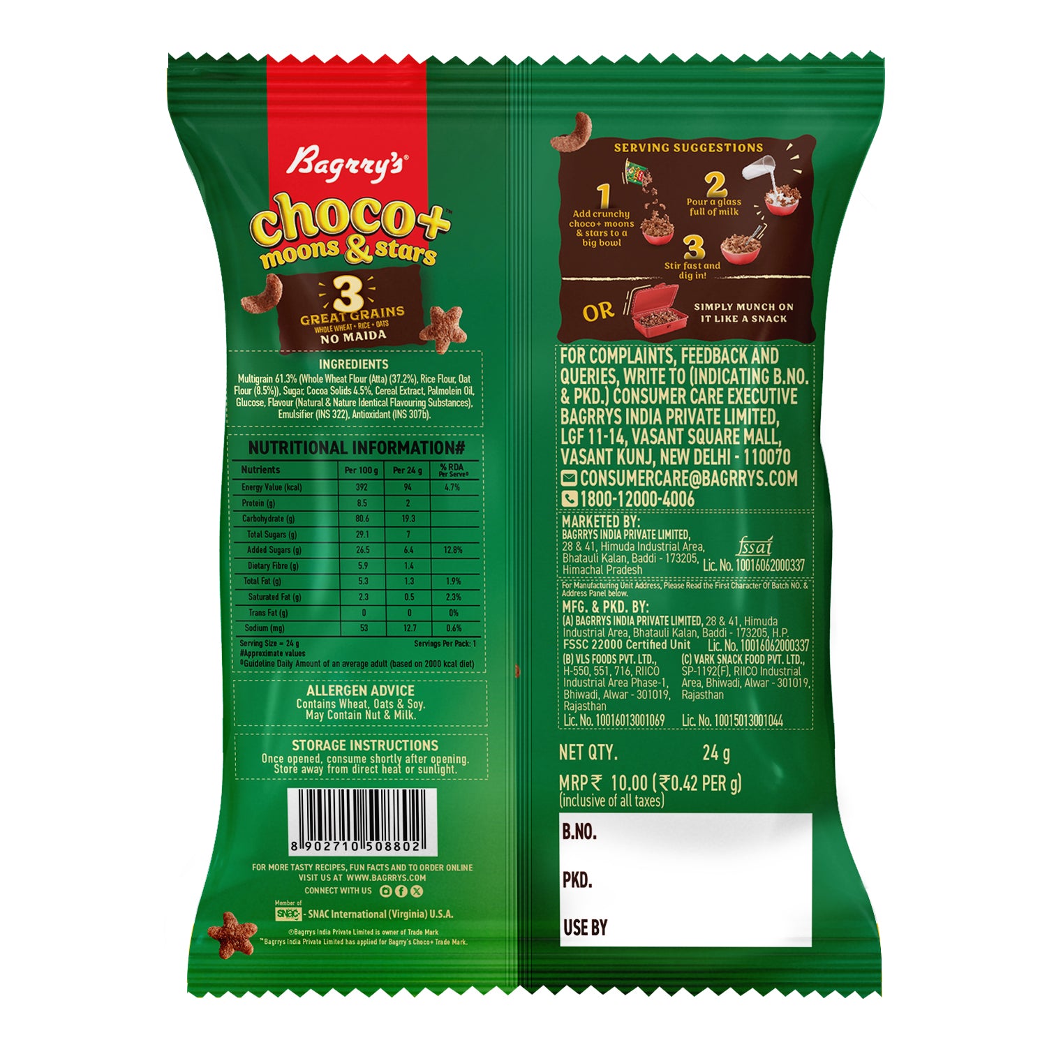 Bagrry’s Choco+ Moons &amp; Stars