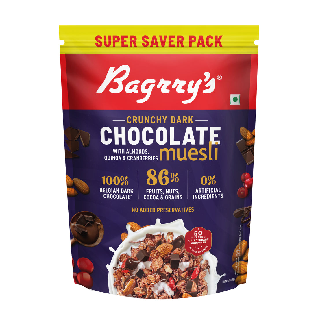 Chocolate Muesli – Chocolate, Cranberries, Quinoa