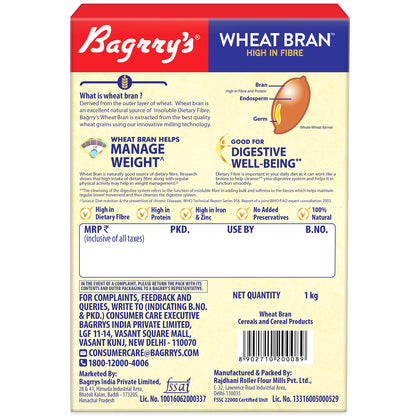 Wheat Bran - High in Fibre