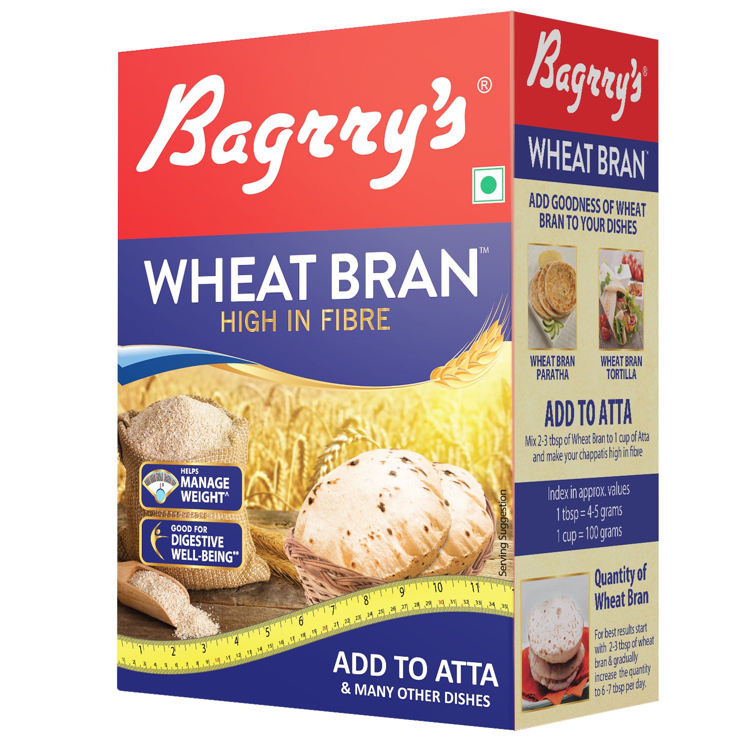 Wheat Bran - High in Fibre