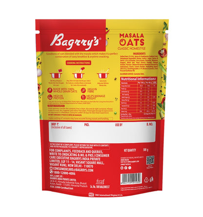 Masala Oats Classic Homestyle