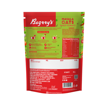 Masala Oats- Tangy Tomato