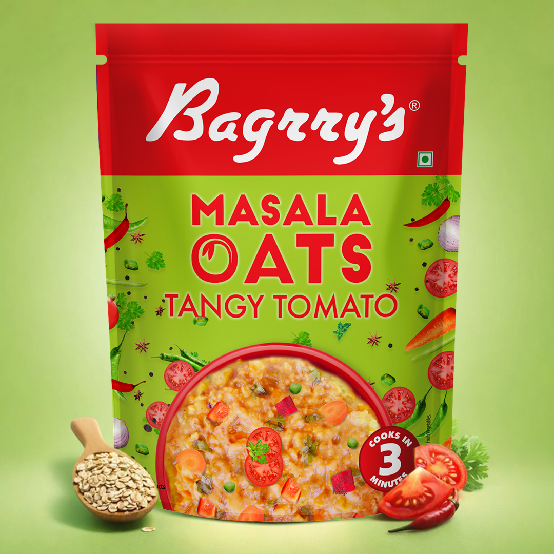 Masala Oats- Tangy Tomato