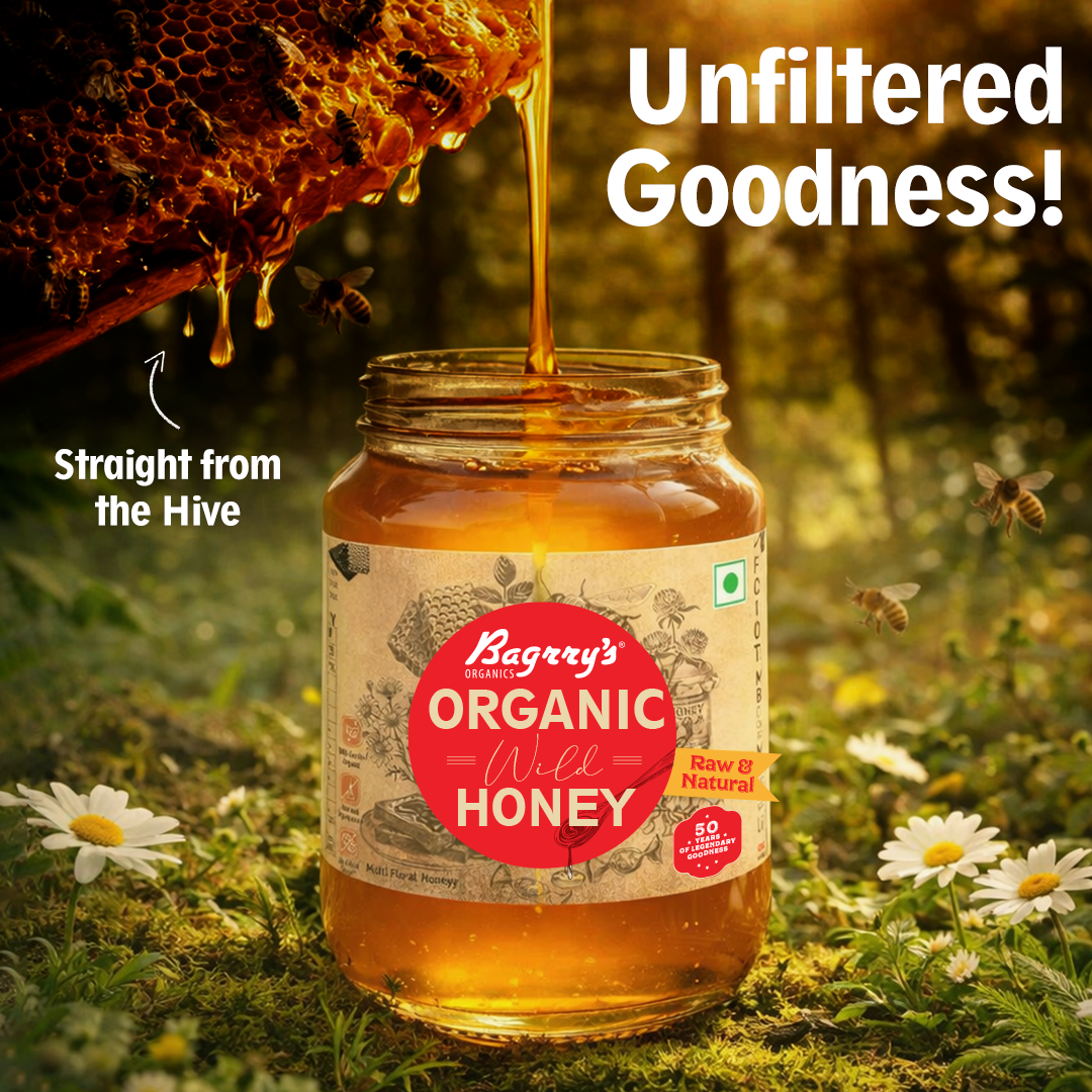 Organic Honey - Raw &amp; Natural, 500g