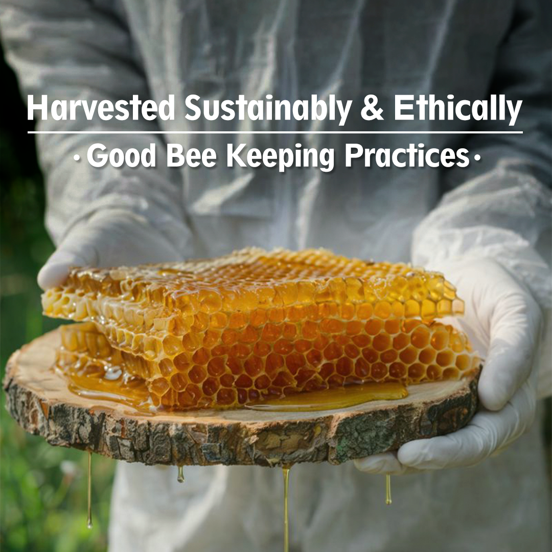 Organic Honey - Raw &amp; Natural, 500g