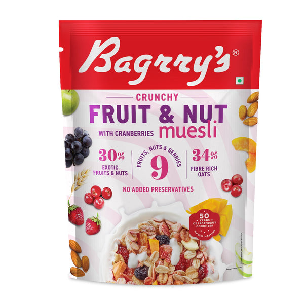 Bagrry's Fruit & Nut Muesli with Cranberries