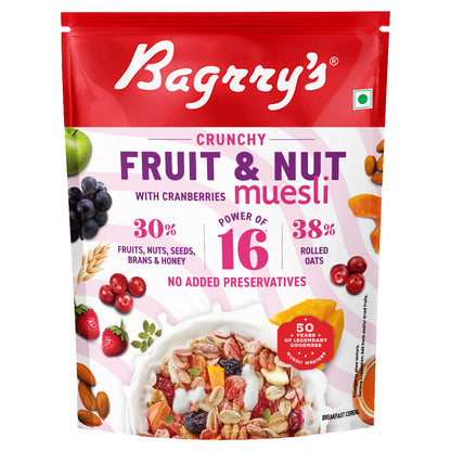 Crunchy Muesli Fruit &amp; Nut with Cranberries
