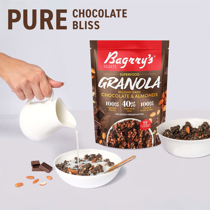 Granola - Belgian Dark Chocolate &amp; Almonds, 400g