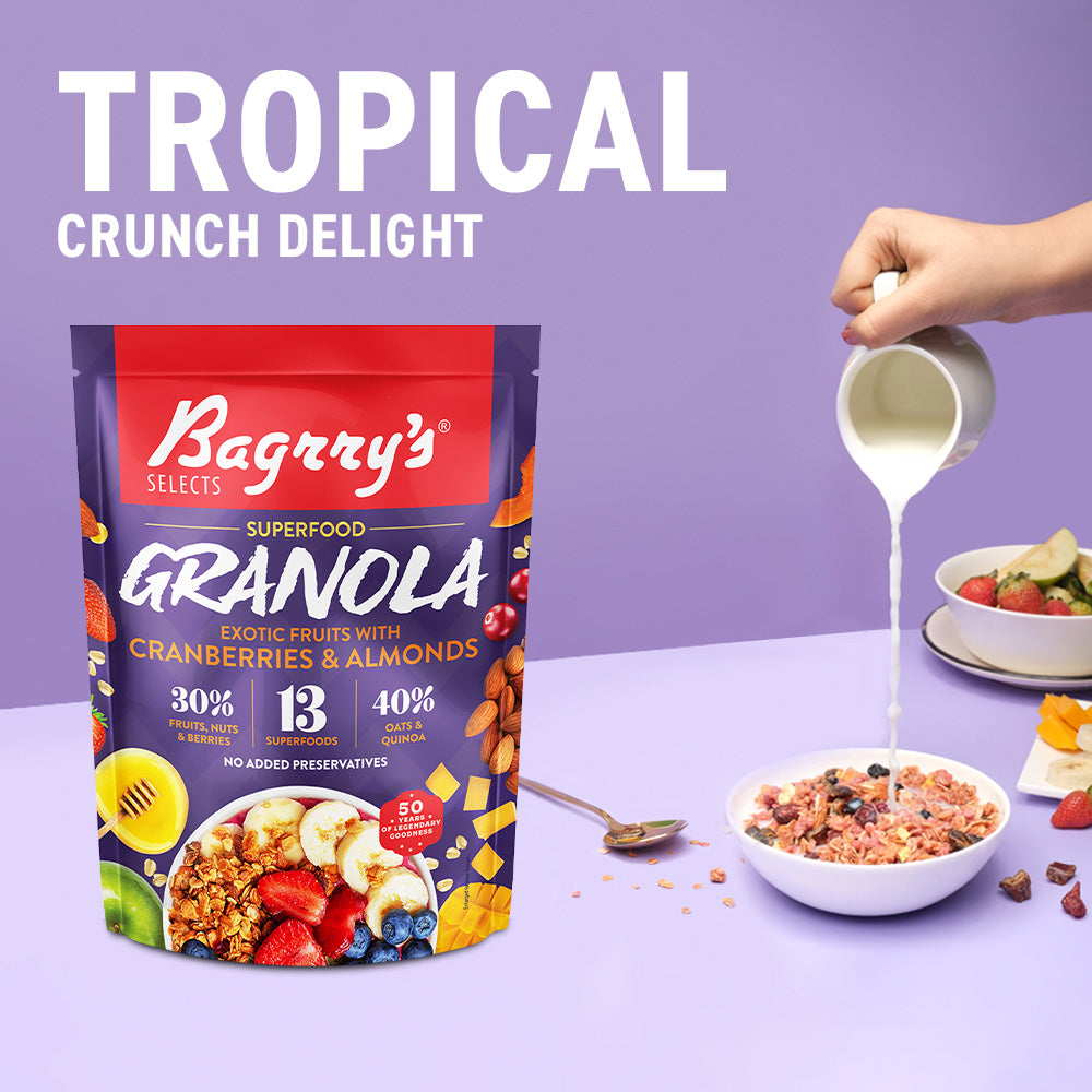 Exotic Fruits Granola - 13 Superfoods, 400g