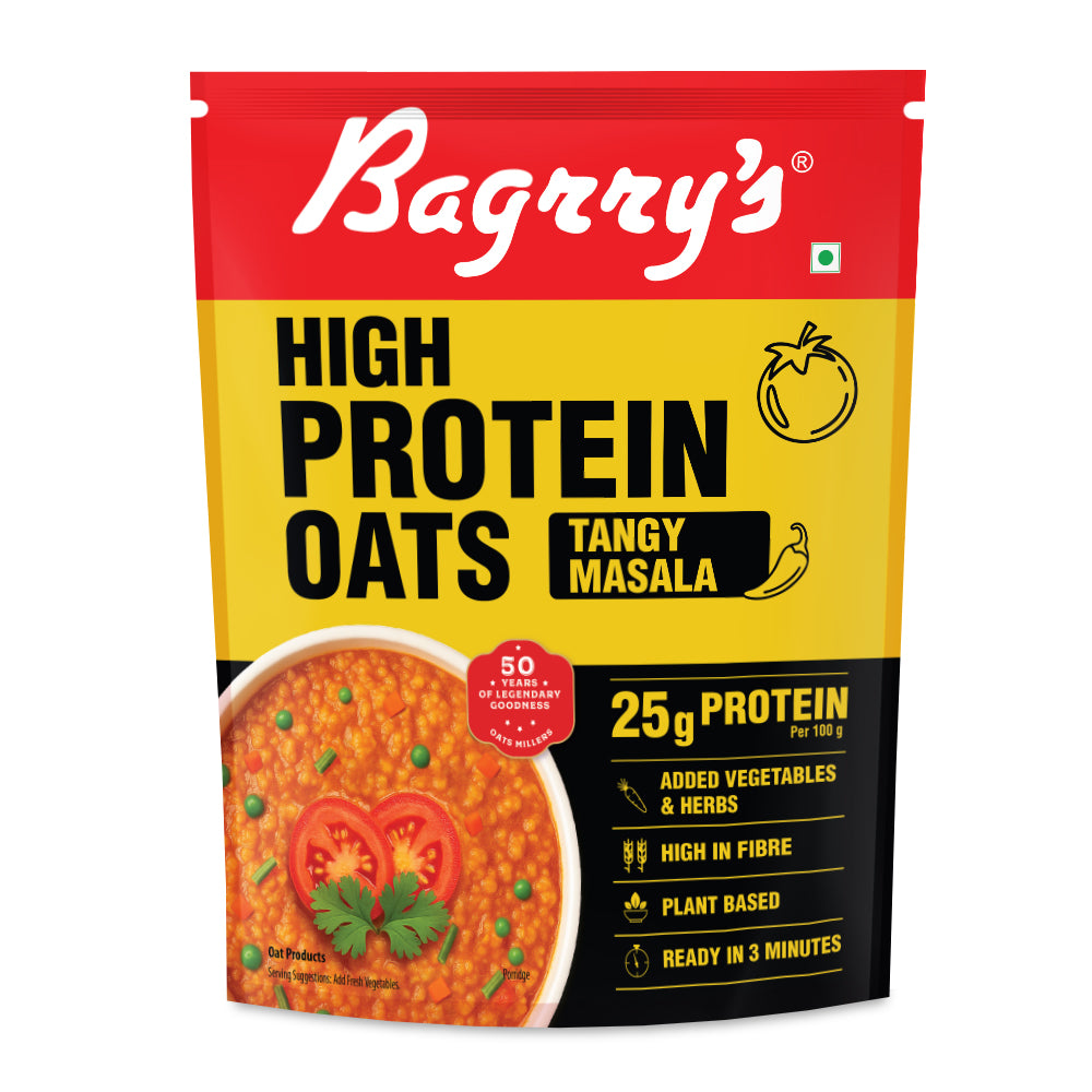 High Protein Oats - Tangy Masala 400g Pouch
