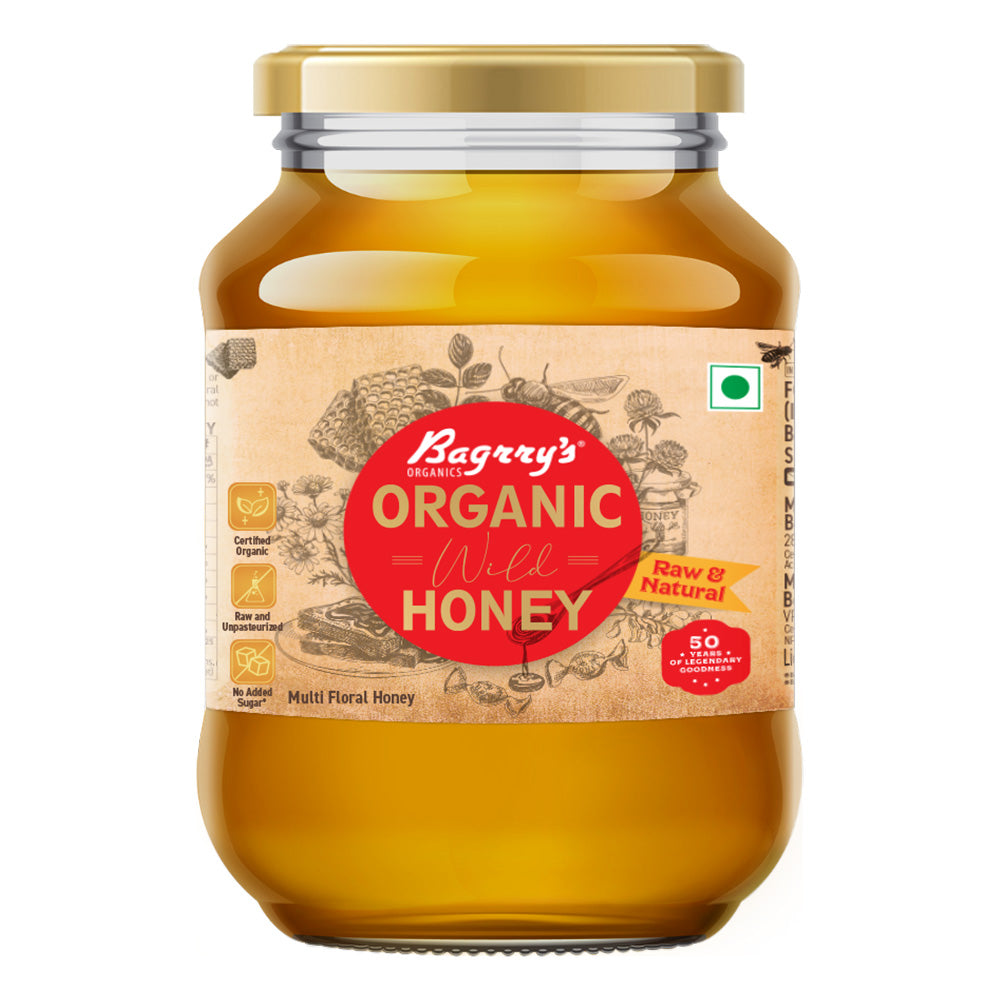 Organic Honey - Raw &amp; Natural, 500g