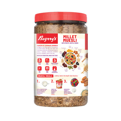 Millet Muesli with Fruits, Nuts &amp; Seeds