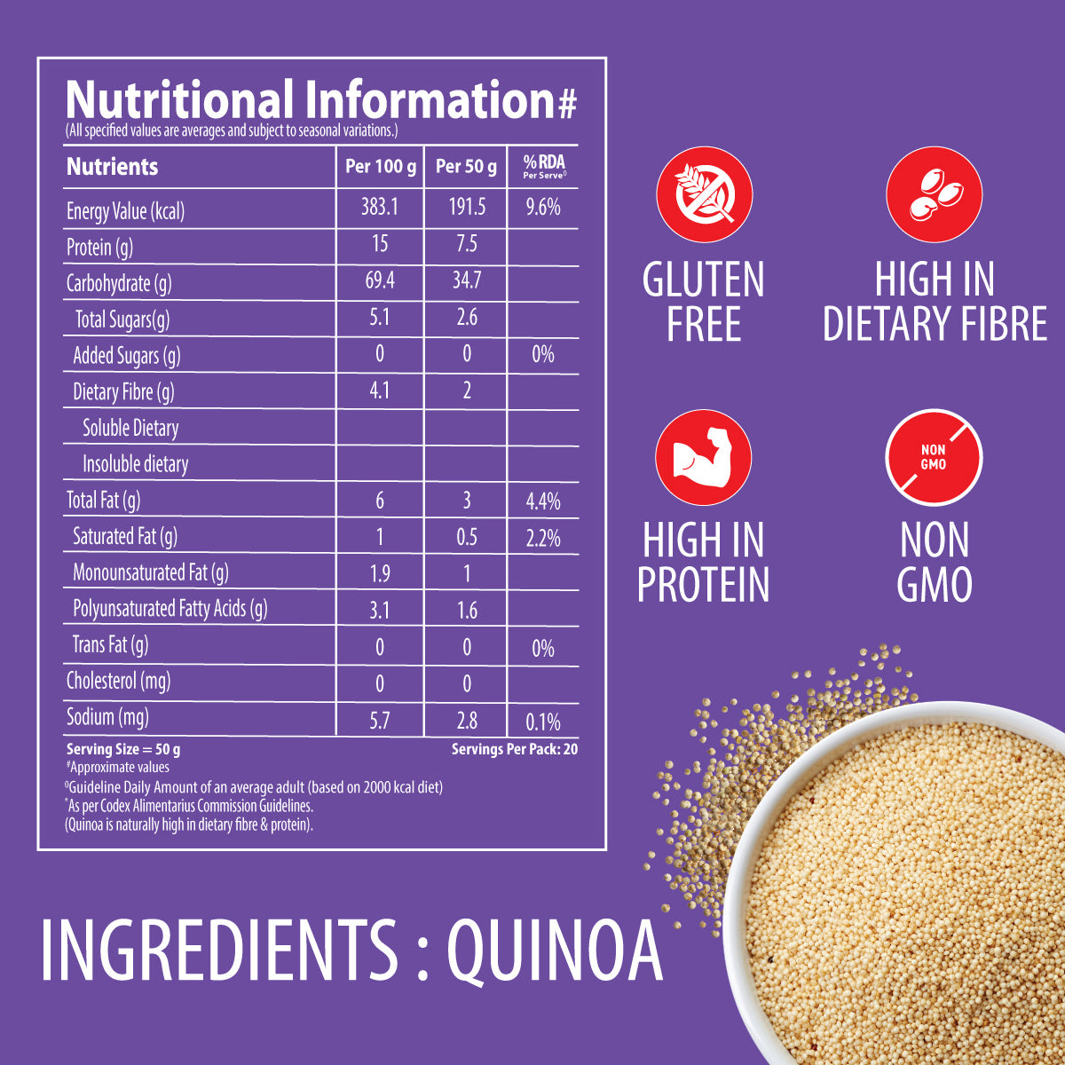 Quinoa 1Kg