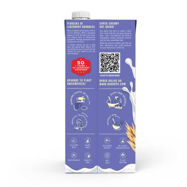 Plant Based Oats Drink 1 Liter
