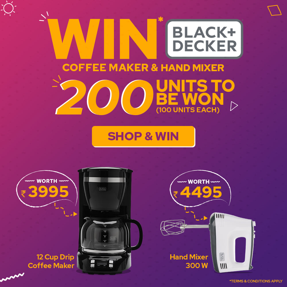 Win Black And Decker Bagrry's