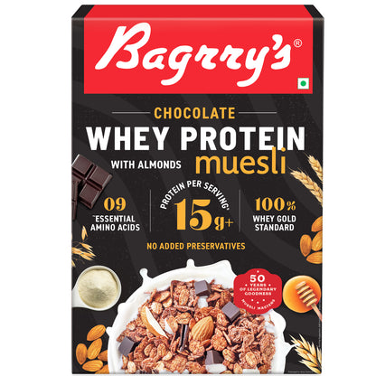 Whey Protein Muesli - Chocolate, Almonds