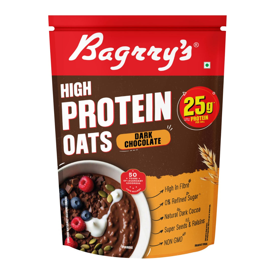 High Protein Oats – Dark Chocolate